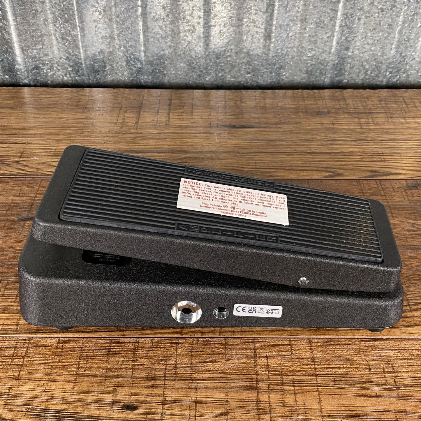 Dunlop GCB95F Fasel Cry Baby Wah Guitar Effect Pedal B Stock