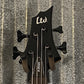 ESP LTD B-204DX Red Burst 4 String Bass #0855 Used