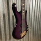 Spector Euro5 LT Violet Fade Gloss 5 String Bass & Bag #0562 Used