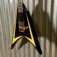 ESP LTD Alexi Laiho Arrowhead SE Black Yellow Pinstripe Guitar & Case USED #1975