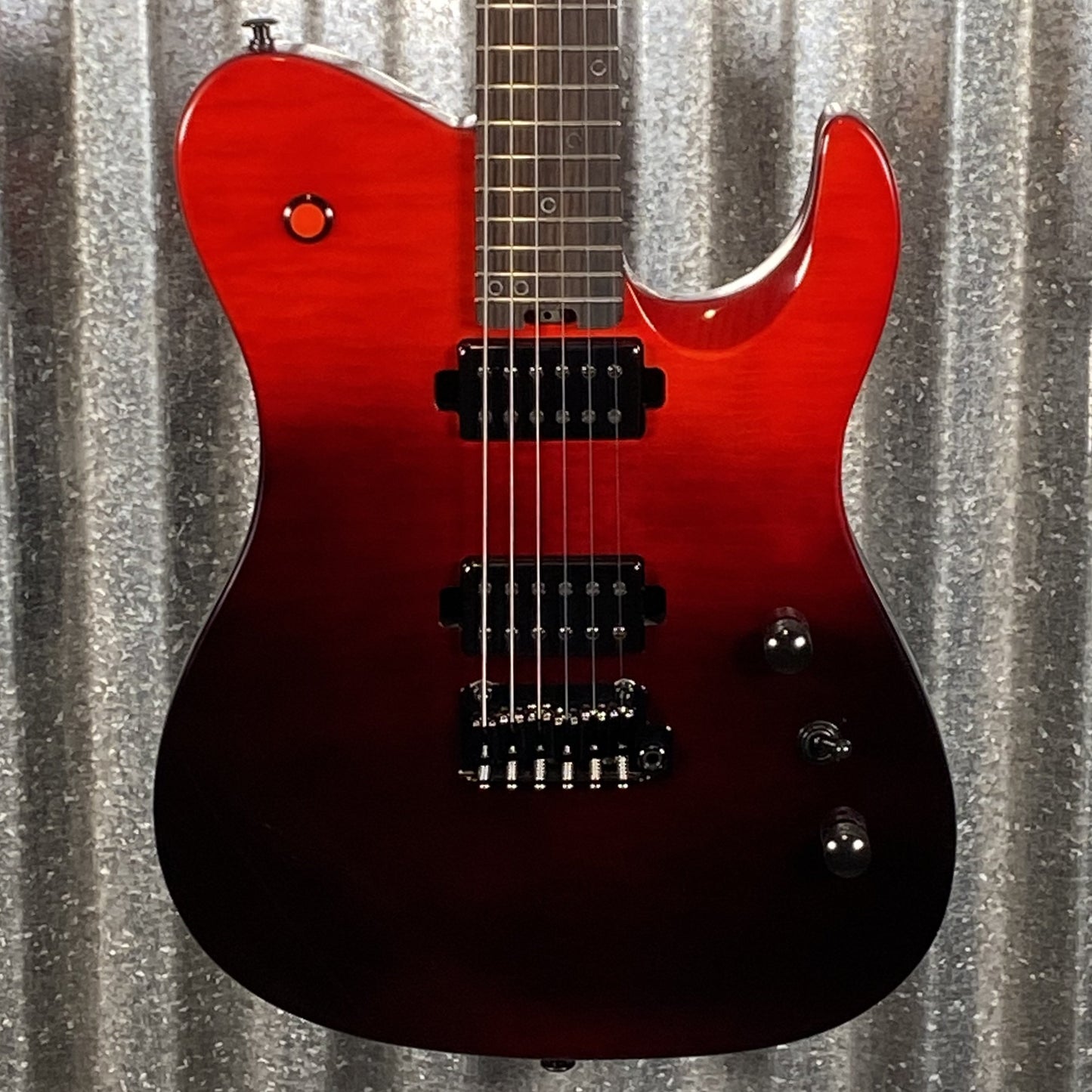 Westcreek Guitars Helyx T Style Dual Humbucker Sunset Ember Guitar #0086 Used
