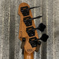 ESP LTD Surveyor 204DX Red Burst 4 String Bass #2036 Used