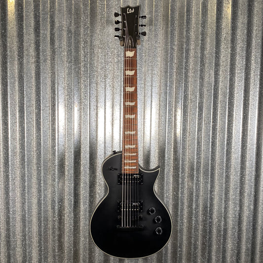 ESP LTD EC-257 7 String Black Satin Guitar EC257BLKS #0504 Used