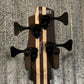 Cort Artisan A4 Ultra Ash Etched Natural Black 4 String Bass A4ULTRAENB #5017