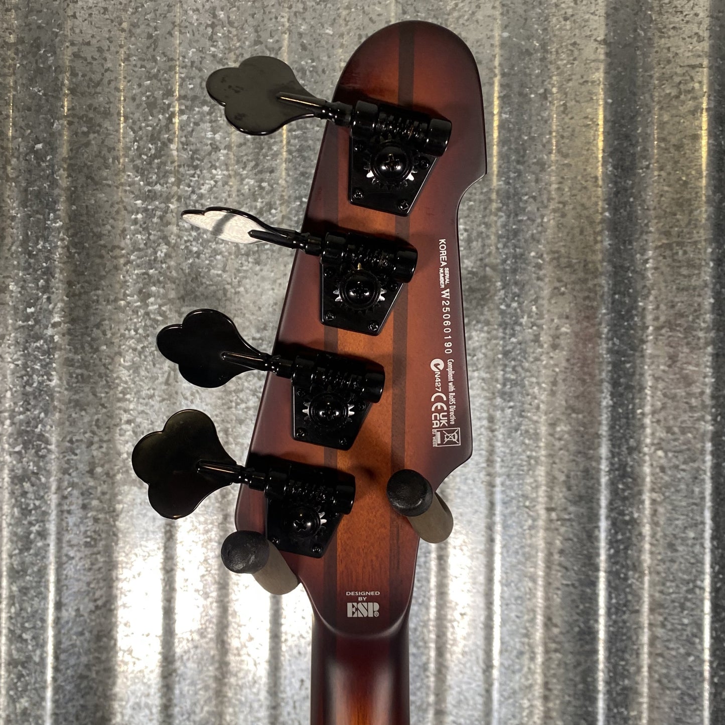 ESP LTD Phoenix-1004 4 String Bass Tobacco Sunburst Satin PHX1004TSBS #0190 Used