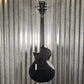 ESP LTD EC FR Black Metal Floyd Rose Black Satin Guitar ECFRBKMBLKS #0505 Used