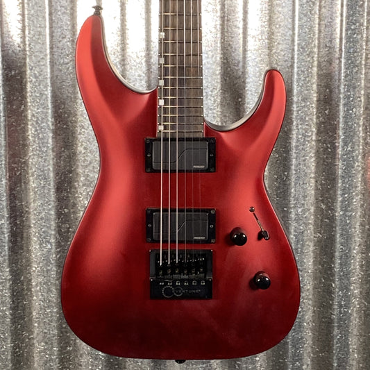 ESP LTD MH-1000 Evertune Candy Apple Red Satin Guitar MH1000ETCARS #0106 Used