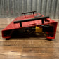 Go Pedalboards Single Tier 24" Guitar Effect Pedalboard & Bag Red Demo
