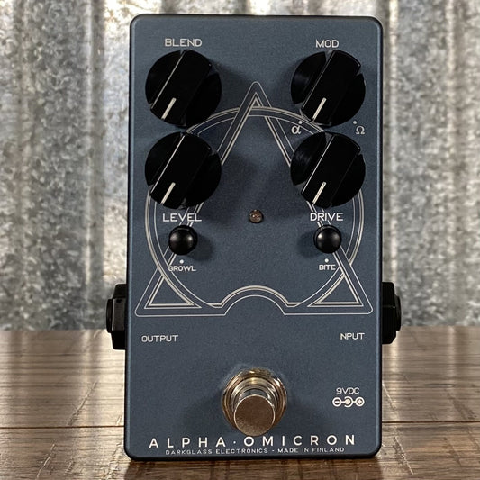 Darkglass Alpha Omega Omicron Distortion Bass Effect Pedal Used