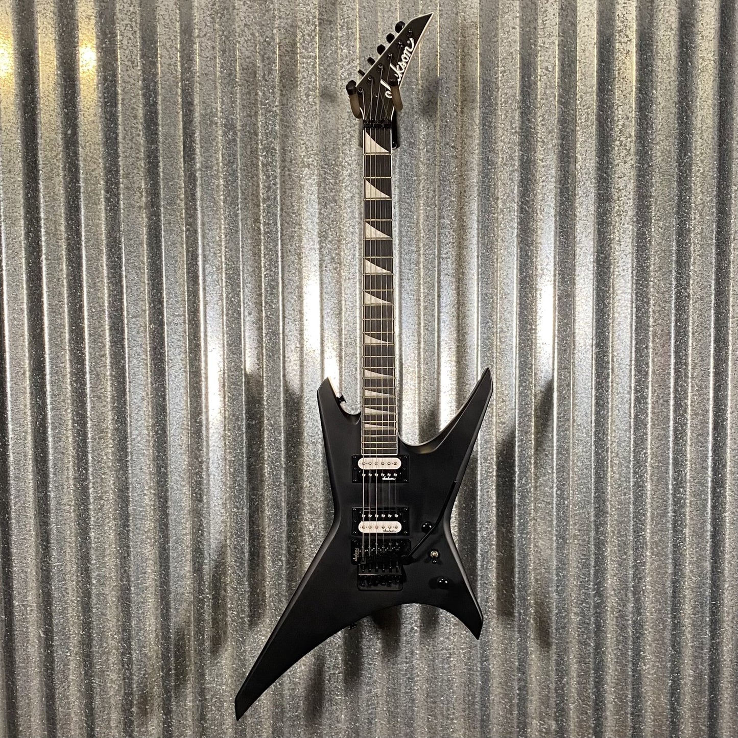 Jackson JS Series Warrior JS32 Black Satin Guitar #1021 Used