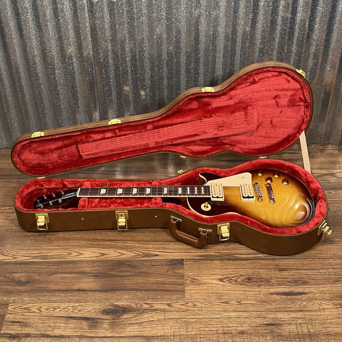 Gibson Les Paul Standard 60's Double Trouble Vintage Tobacco Burst Guitar & Case #0004 Used