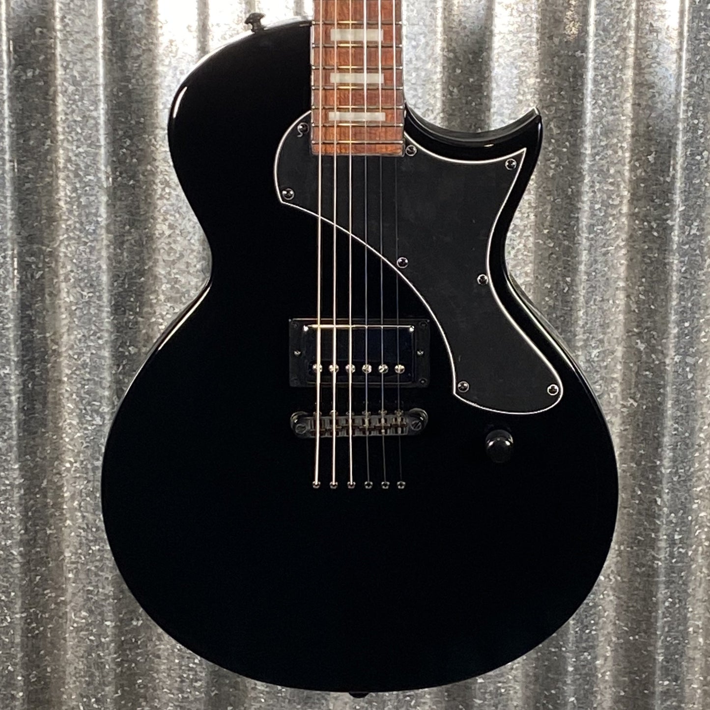 ESP LTD EC-201 Flat Top Black Guitar EC201FTBLK #0298 Used