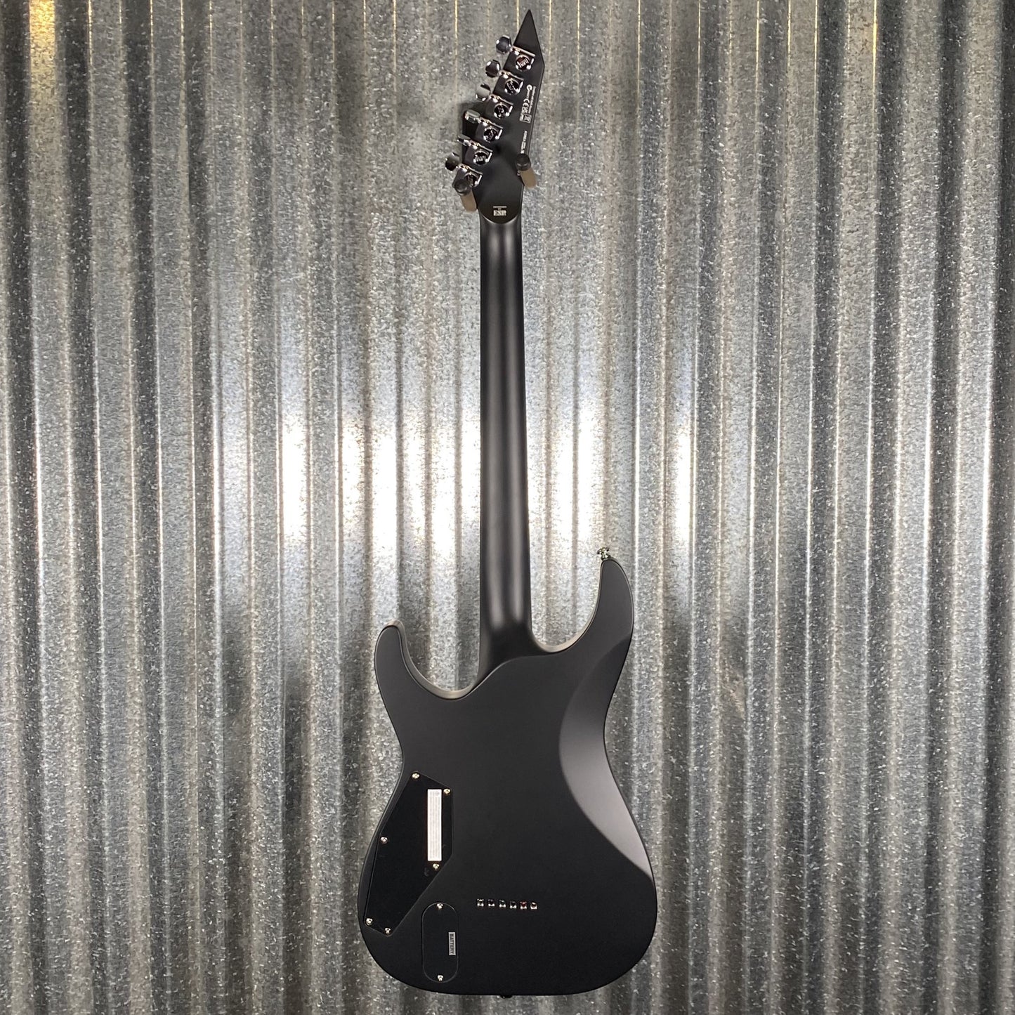 ESP LTD MH-1000NT Bold Binding Black Satin Guitar MH1000NTBBBLKS #0133 Used
