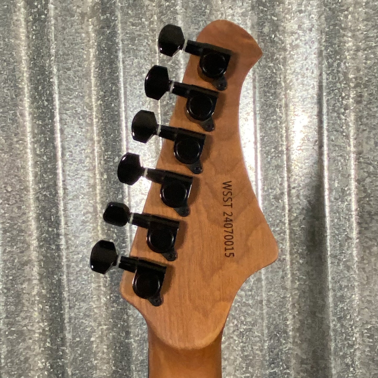 Westcreek Guitars Aetheris Superstrat Blue Tiger Guitar #0015 Used