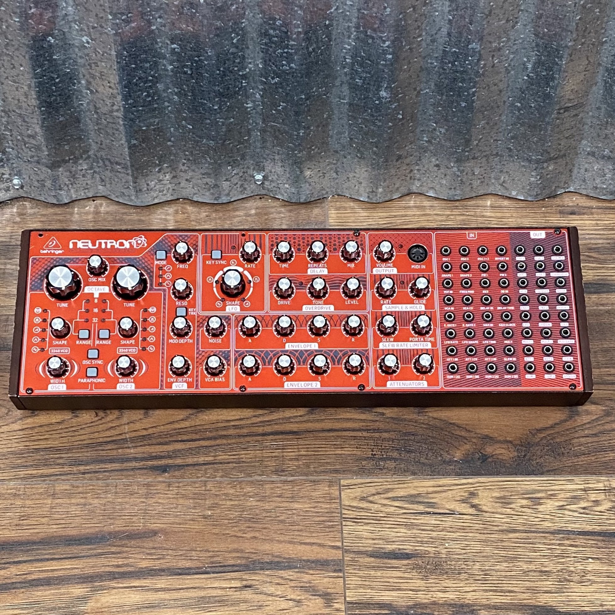 Behringer Neutron Paraphonic Analog and Semi-Modular Synthesizer Used ...