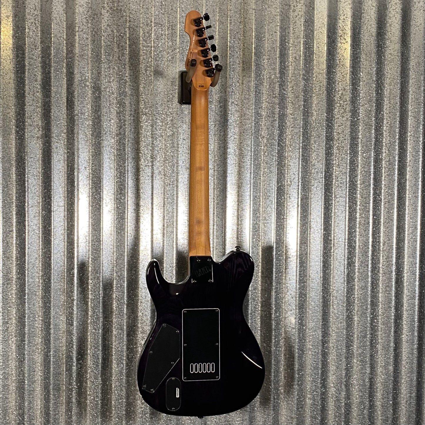 ESP LTD TH-1000 Evertune See Thru Black Sunburst Guitar & Case #1105 Used