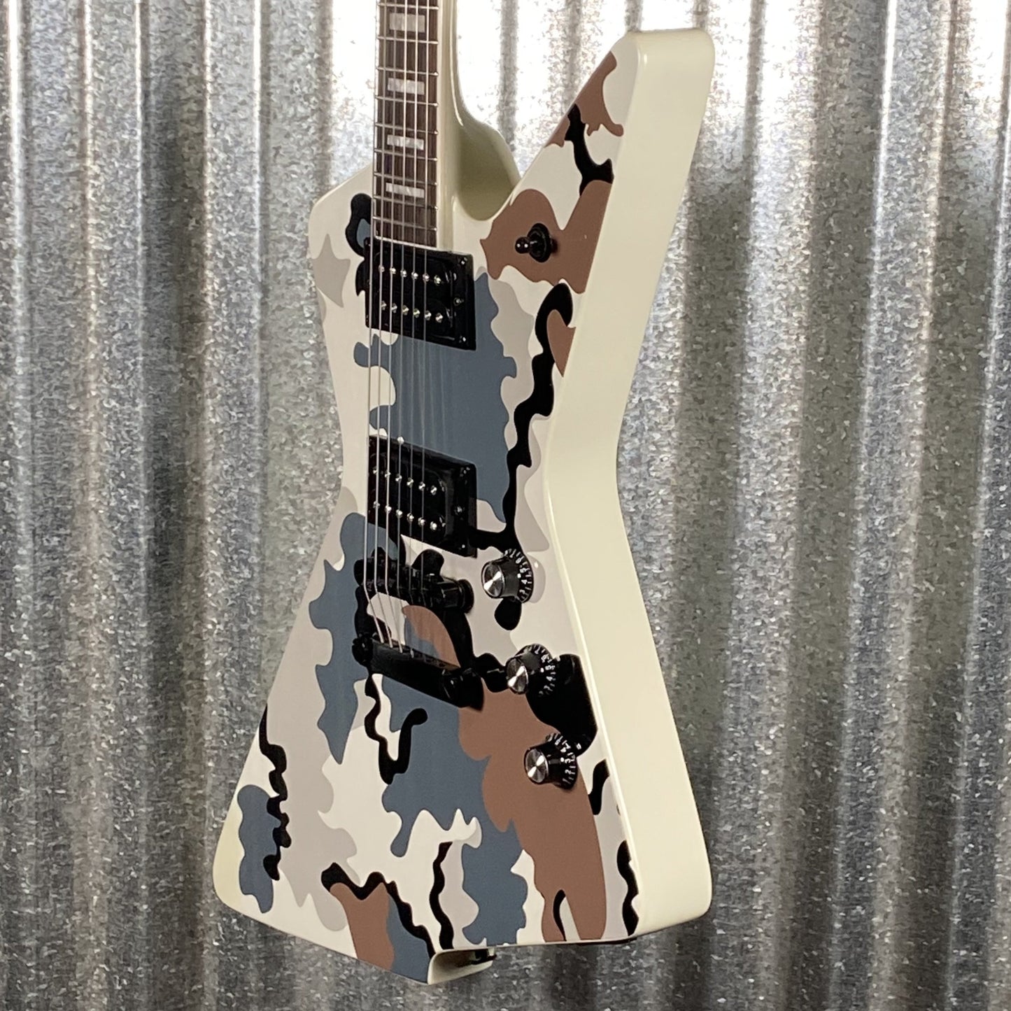 Westcreek Guitars Revenge Explorer Style Camo #0017 Used