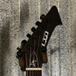 ESP LTD Vulture James Hetfield Black Satin Guitar & Case #0887 Used