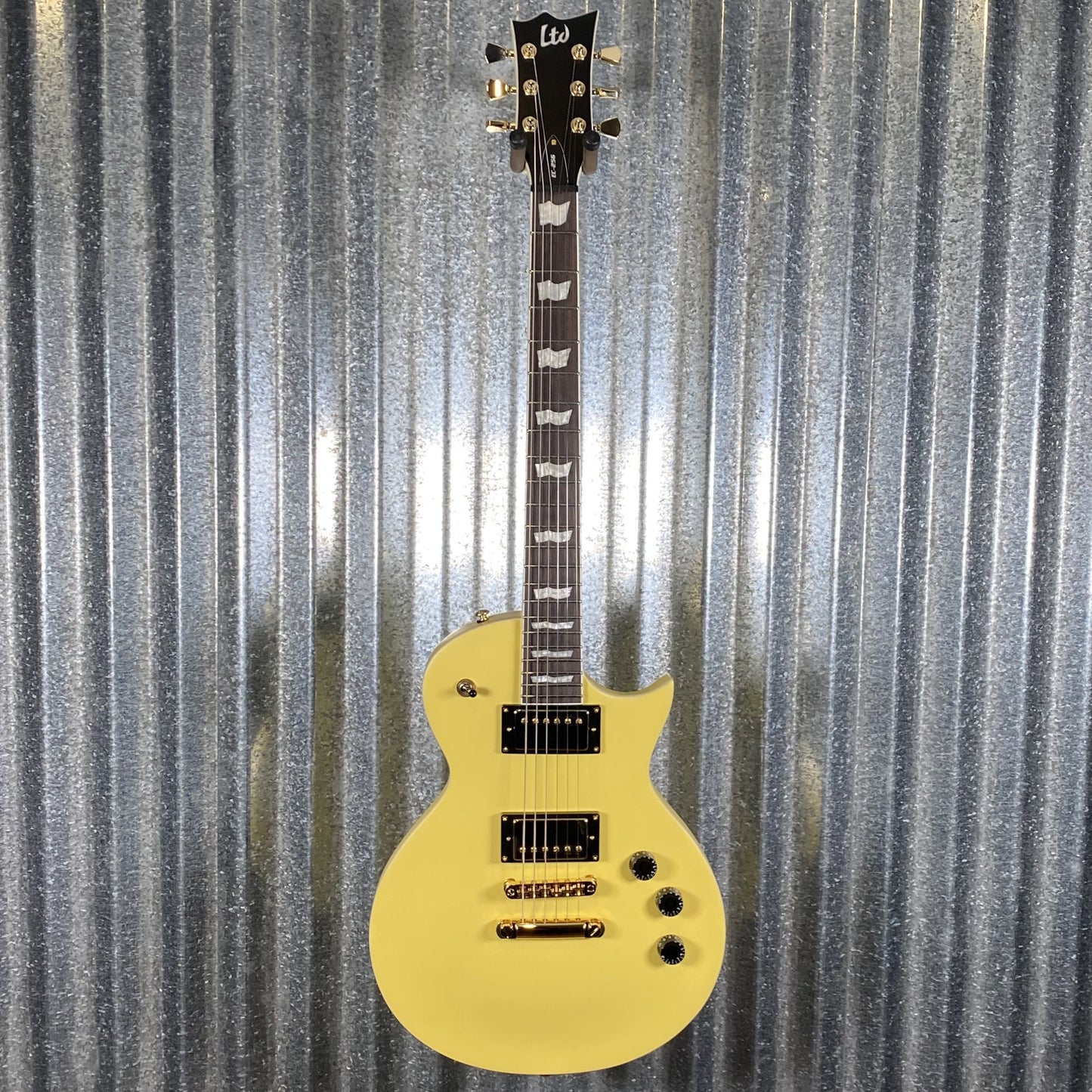 ESP LTD EC-256 Vintage Gold Satin Guitar EC256VGS #0762 Used