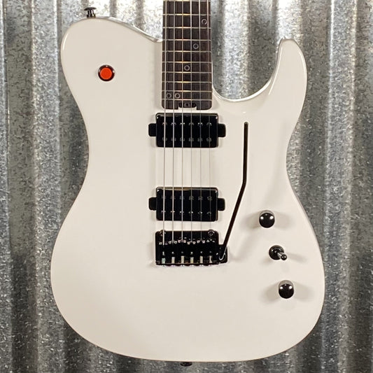 Westcreek Guitars Helyx T Style Dual Humbucker White Guitar #0087 Used