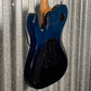 Westcreek Guitars Helyx T Style Dual Humbucker Ocean Vortex Blue Guitar #0027 Used