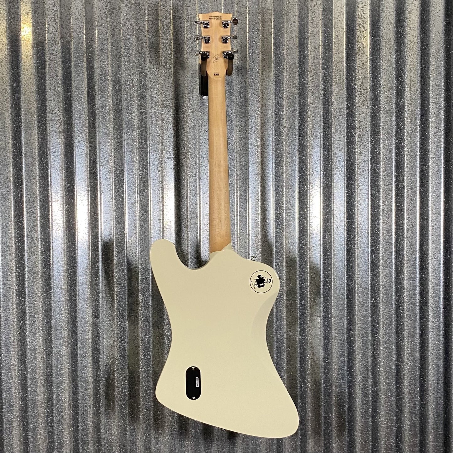 ESP LTD RZK-III Richard ZK Rammstein Phoenix Olympic White Guitar & Case LRZKIIIOW #0690 Used