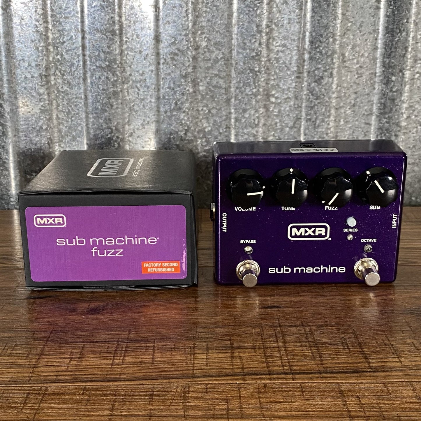 Dunlop MXR M225 Sub Machine Fuzz Guitar Effect Pedal B Stock