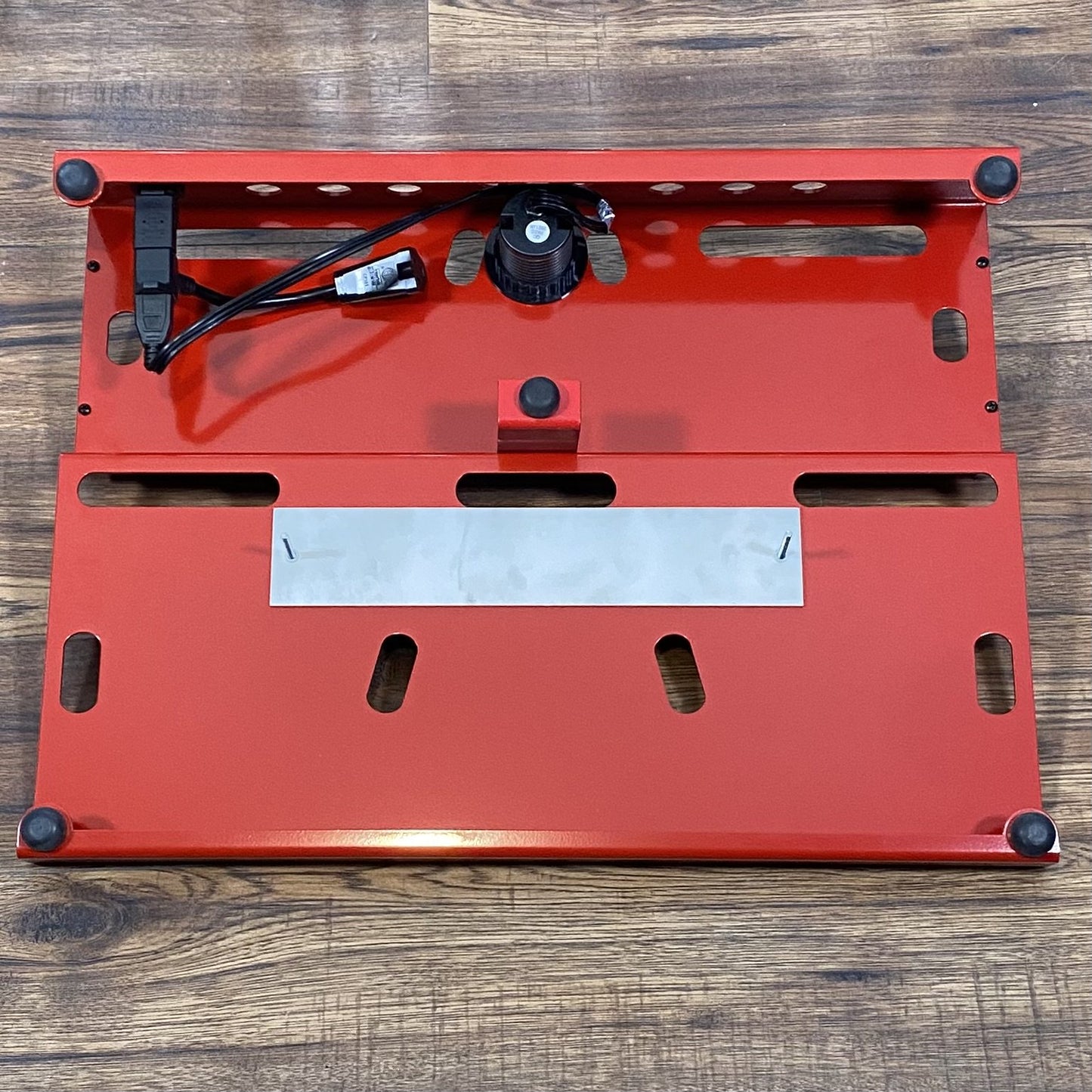 Go Pedalboards Dual Tier 24" Guitar Effect Pedalboard Red Demo