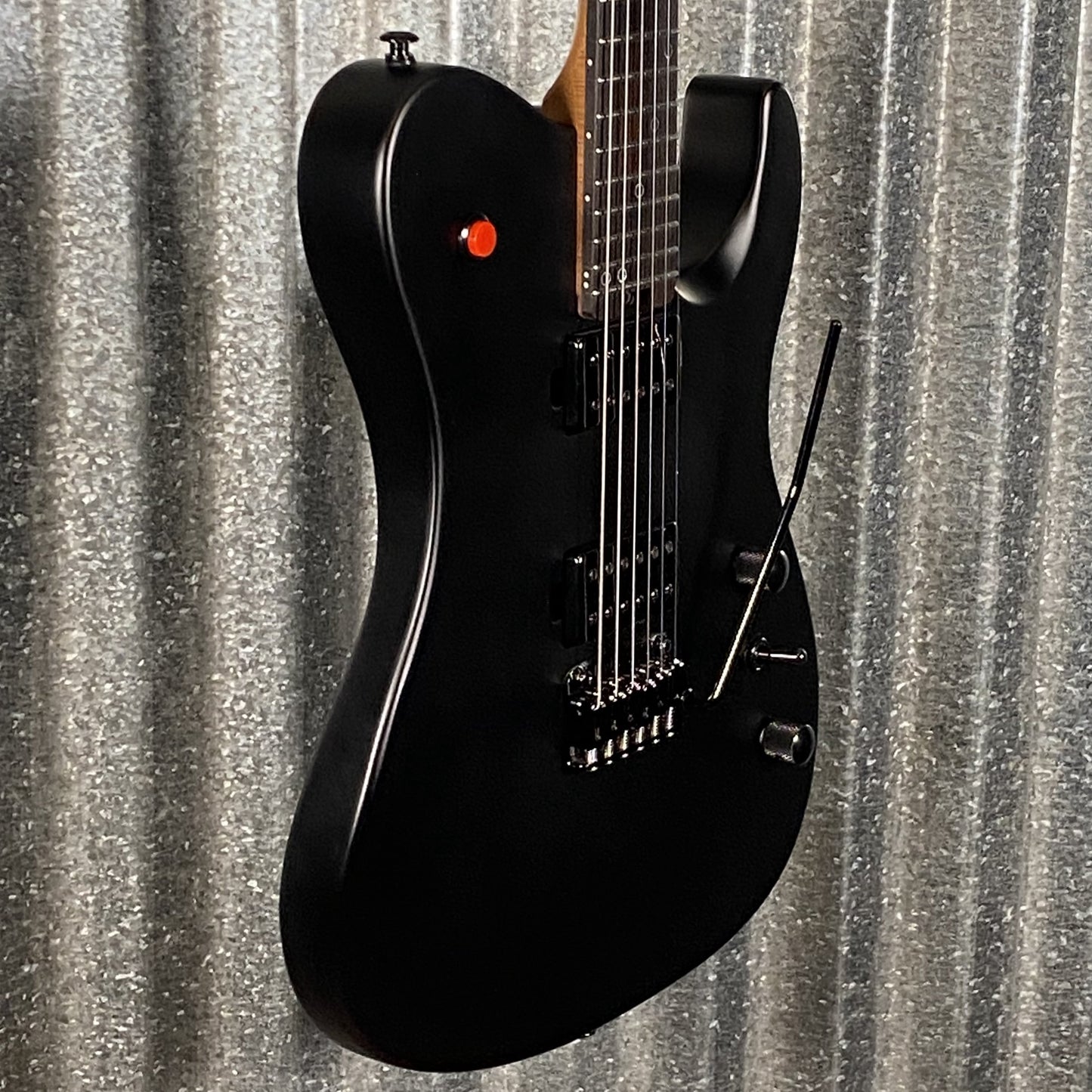Westcreek Guitars Helyx T Style Dual Humbucker Matte Black Guitar #0158 Used