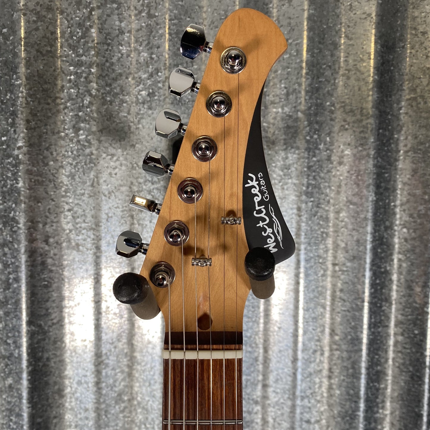 Westcreek Guitars TT-50KS T Style Dual Humbucker Guitar Black Guitar #0020