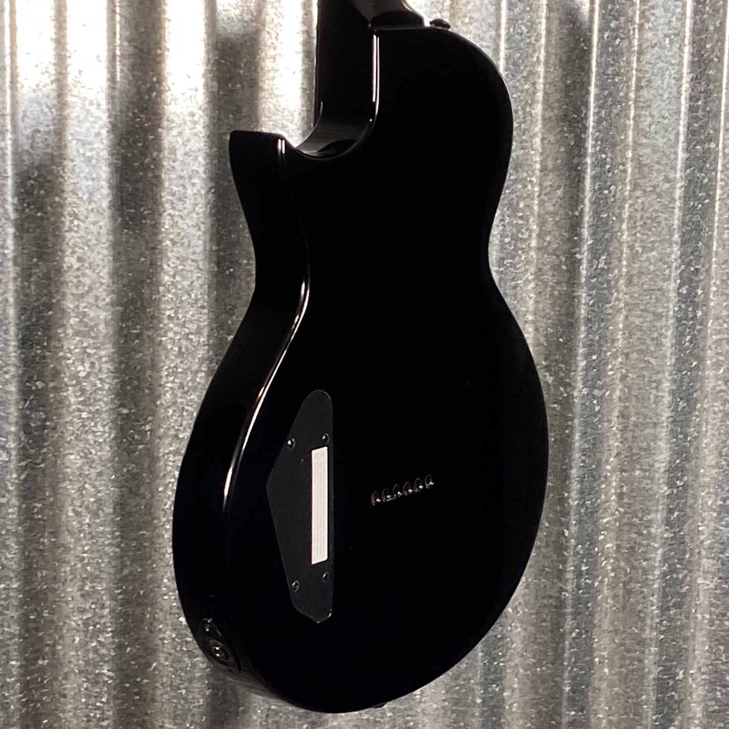 ESP LTD EC-201 Flat Top Black Guitar EC201FTBLK #0298 Used