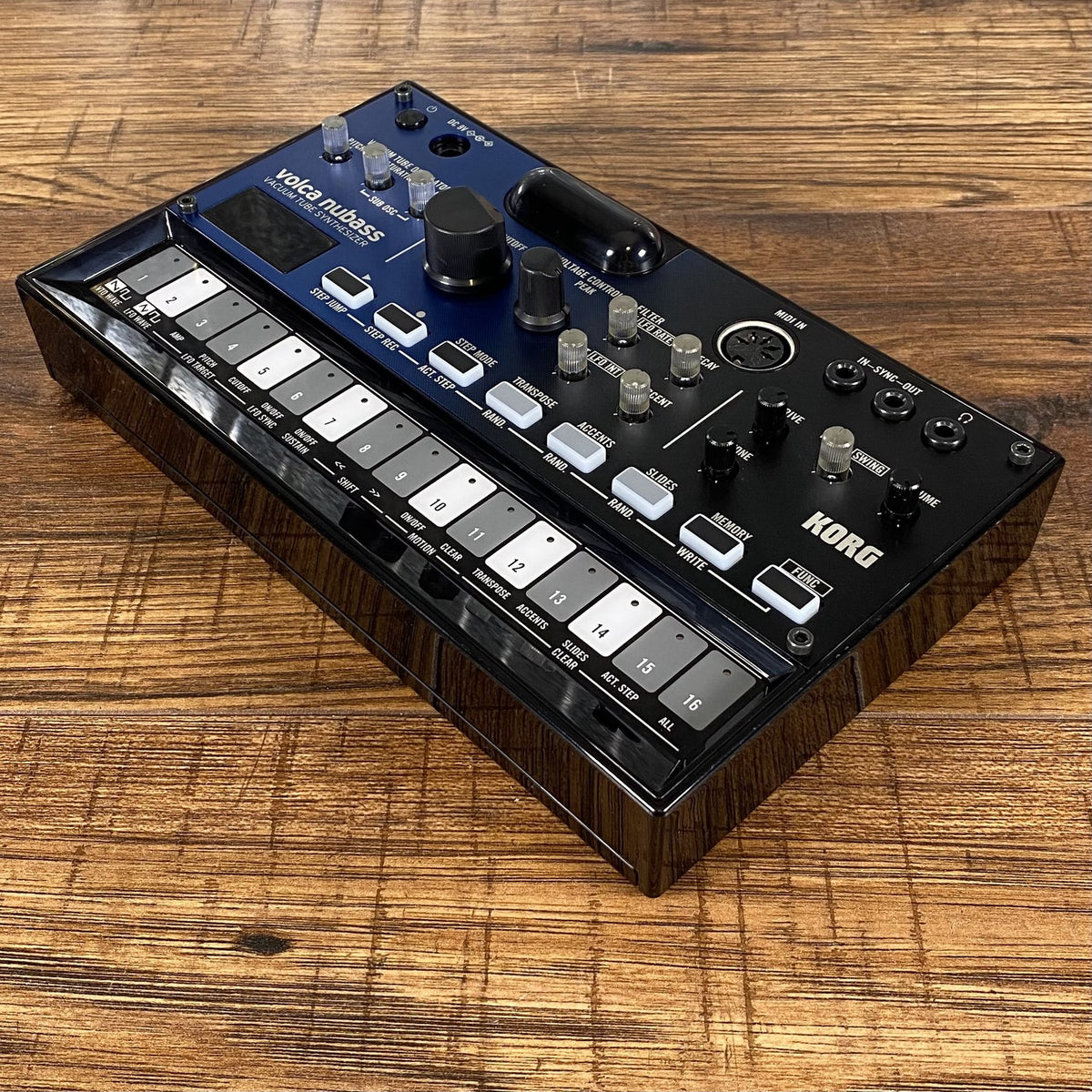 Korg Volca Nubass Vacuum Tube Synthesizer Used