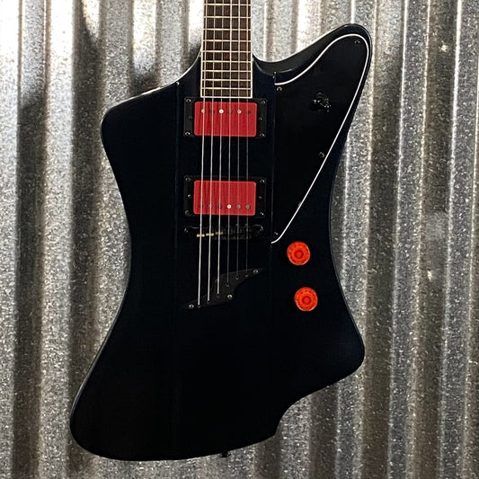 Westcreek Guitars Mirage T Bird Style Dual Humbucker Guitar Black #0003 Used