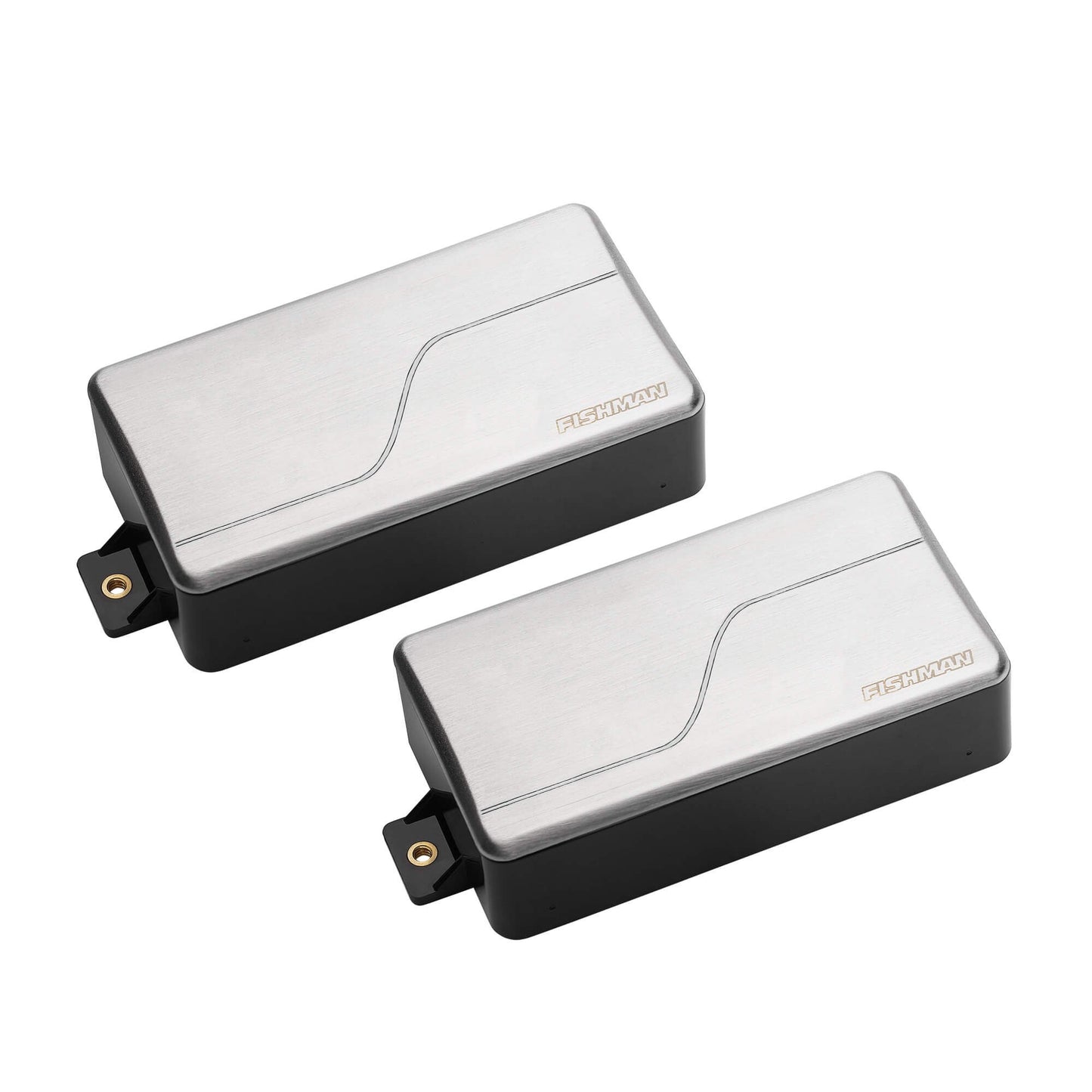 Fishman Fluence Modern Humbucker 6 String Pickup Set Brushed Stainless