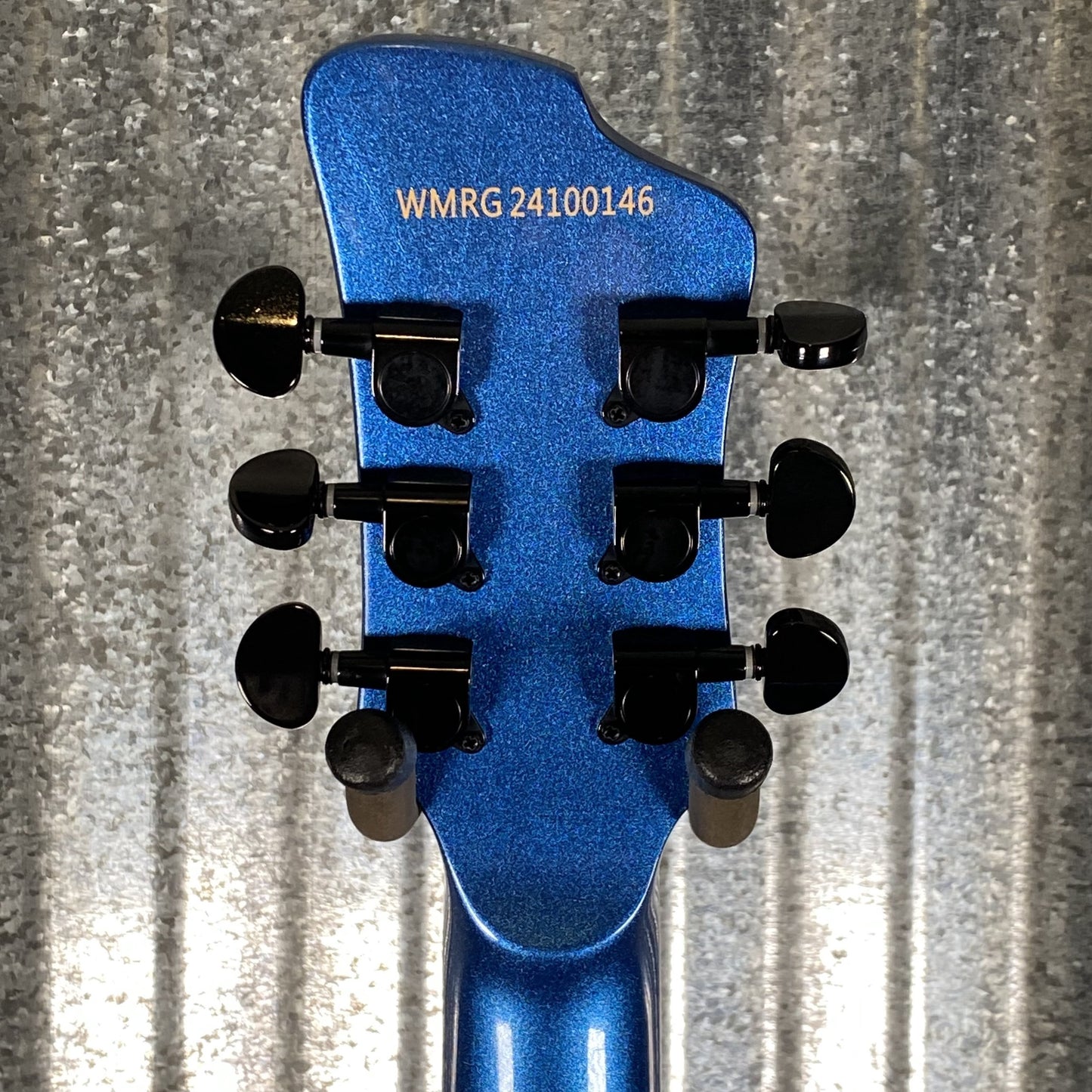 Westcreek Guitars Mirage T Bird Style Dual Humbucker Guitar Blue #0146 Used
