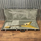ESP LTD KH-V Kirk Hammett V Gold Sparkle EMG Guitar & Case #0961 Used