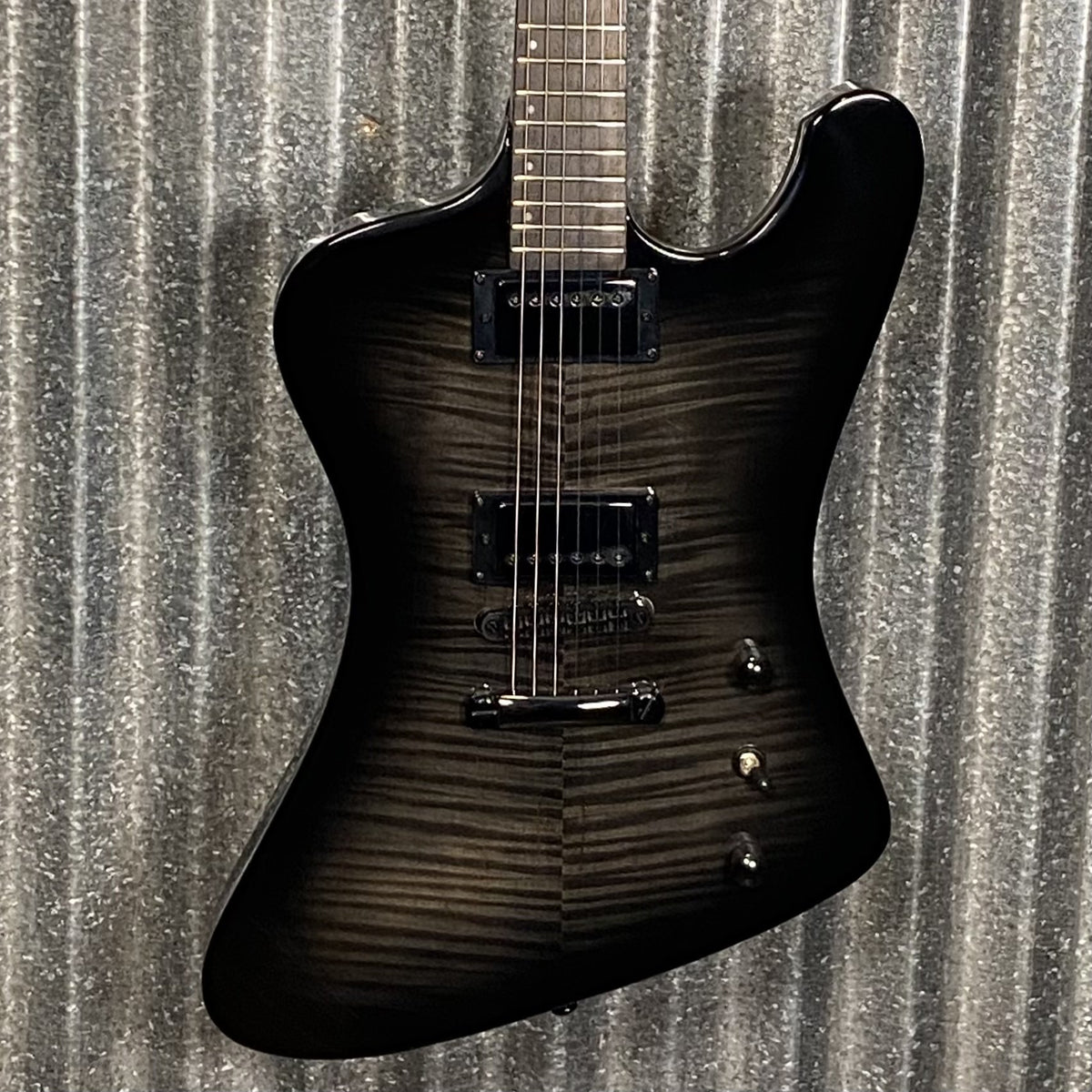 ESP LTD Phoenix PHX-200DX Black Burst Guitar #1455 Used