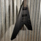 ESP LTD Vulture Jame Hetfield Black Satin Guitar & Case VULTUREBLKS #0766 Used