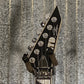 ESP LTD Alexi Laiho Sawtooth SE 20th Black White Pinstripe Guitar & Case USED #2045