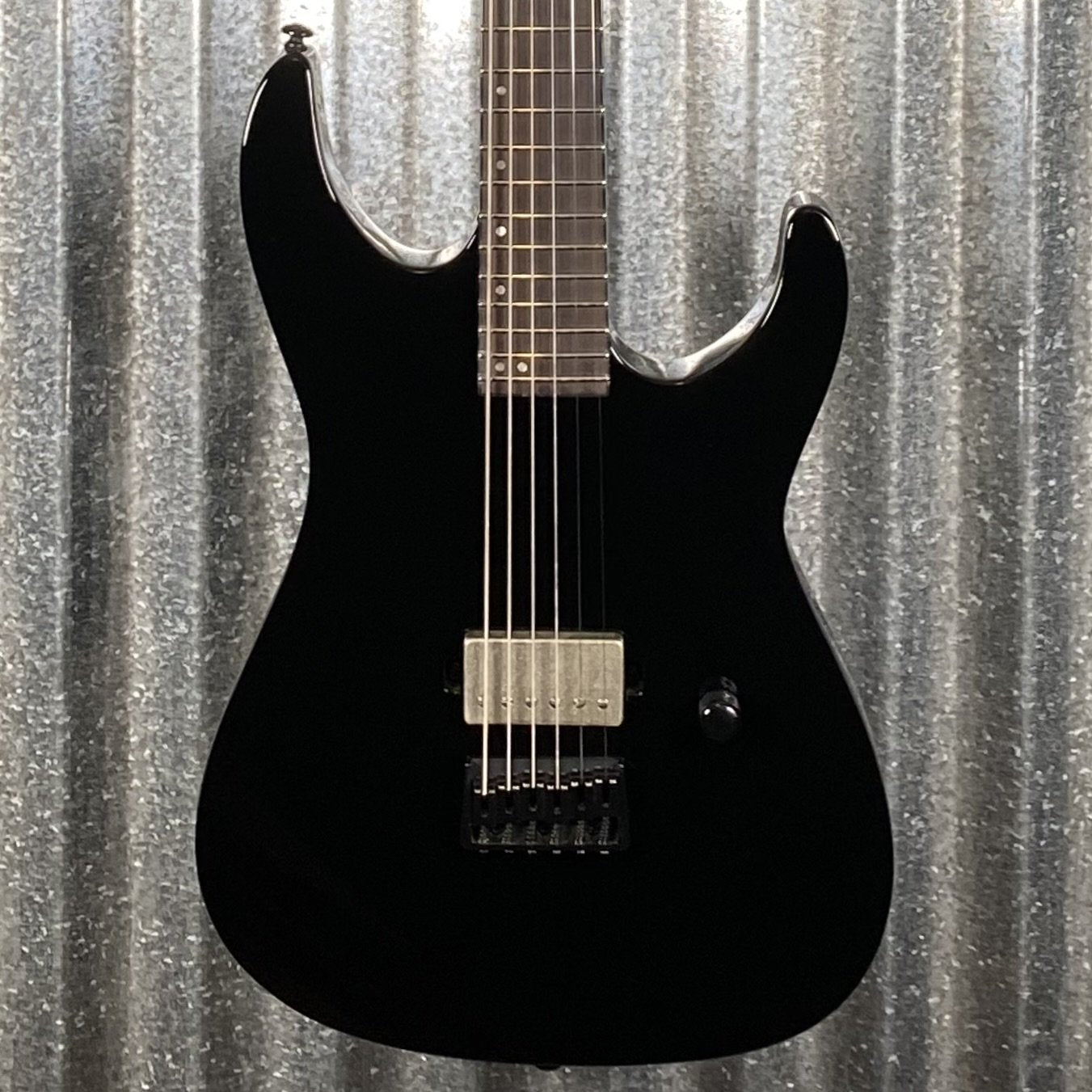ESP LTD M-201HT Baritone Hard Tail Black Guitar M201BHTBLK #0639 Used