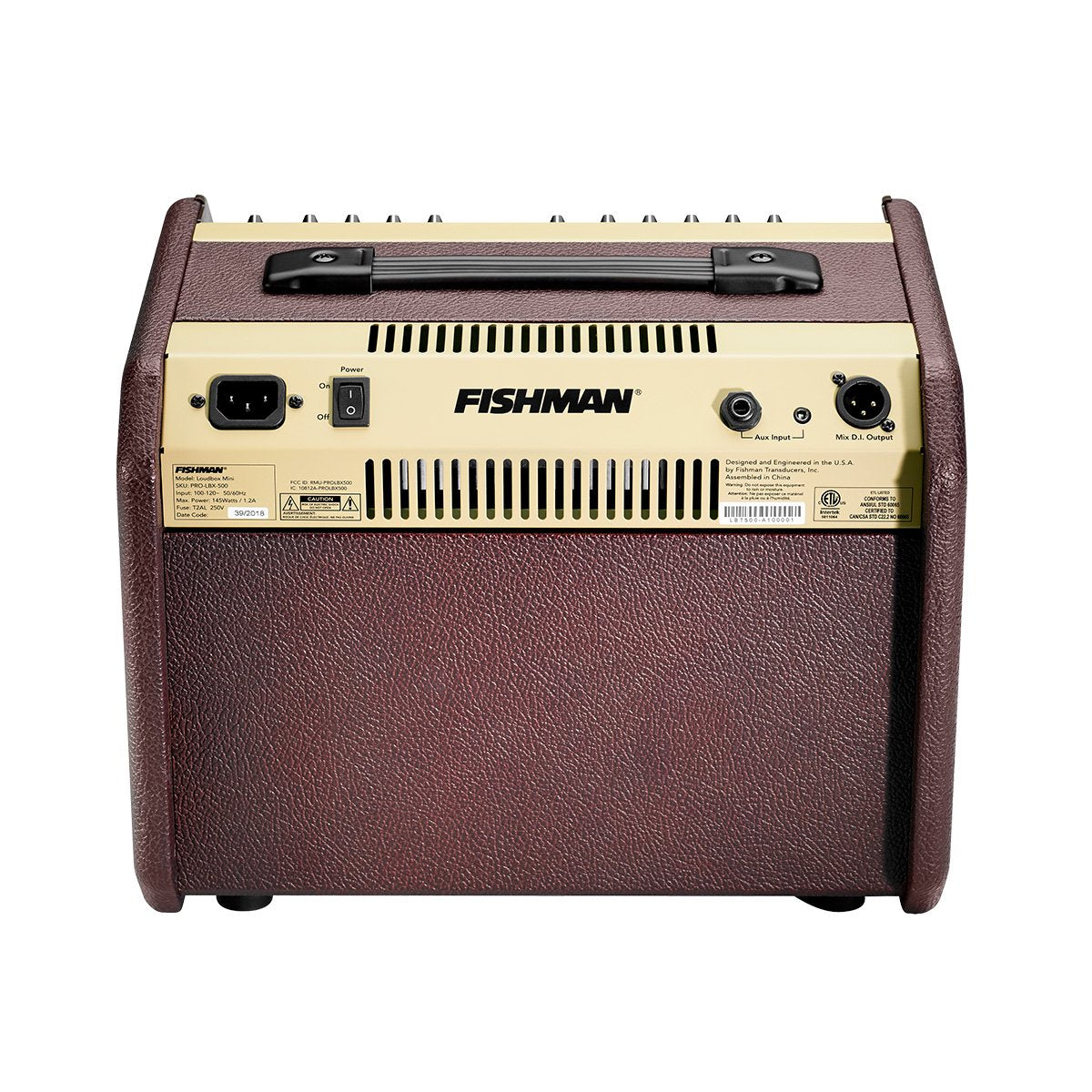 Fishman Loudbox Mini Bluetooth 2 Channel 60 Watt 1x6.5" Acoustic Guitar Amplifier Combo
