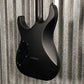 ESP LTD M-HT Black Metal Hard Tail Black Satin Guitar MHTBKMBLKS #1924 Used