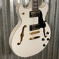 Westcreek Guitars 333 Semi Hollow Body Double Cutaway White #0010 Used