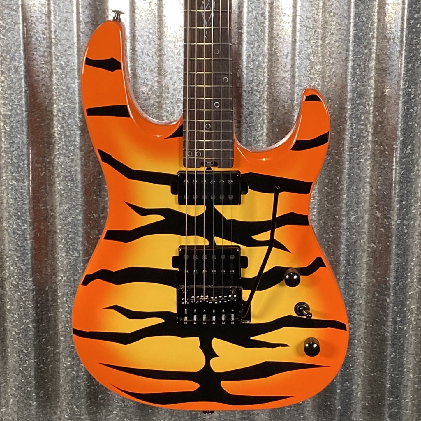 Westcreek Guitars Aetheris Superstrat Yellow Tiger Guitar #0008 Used