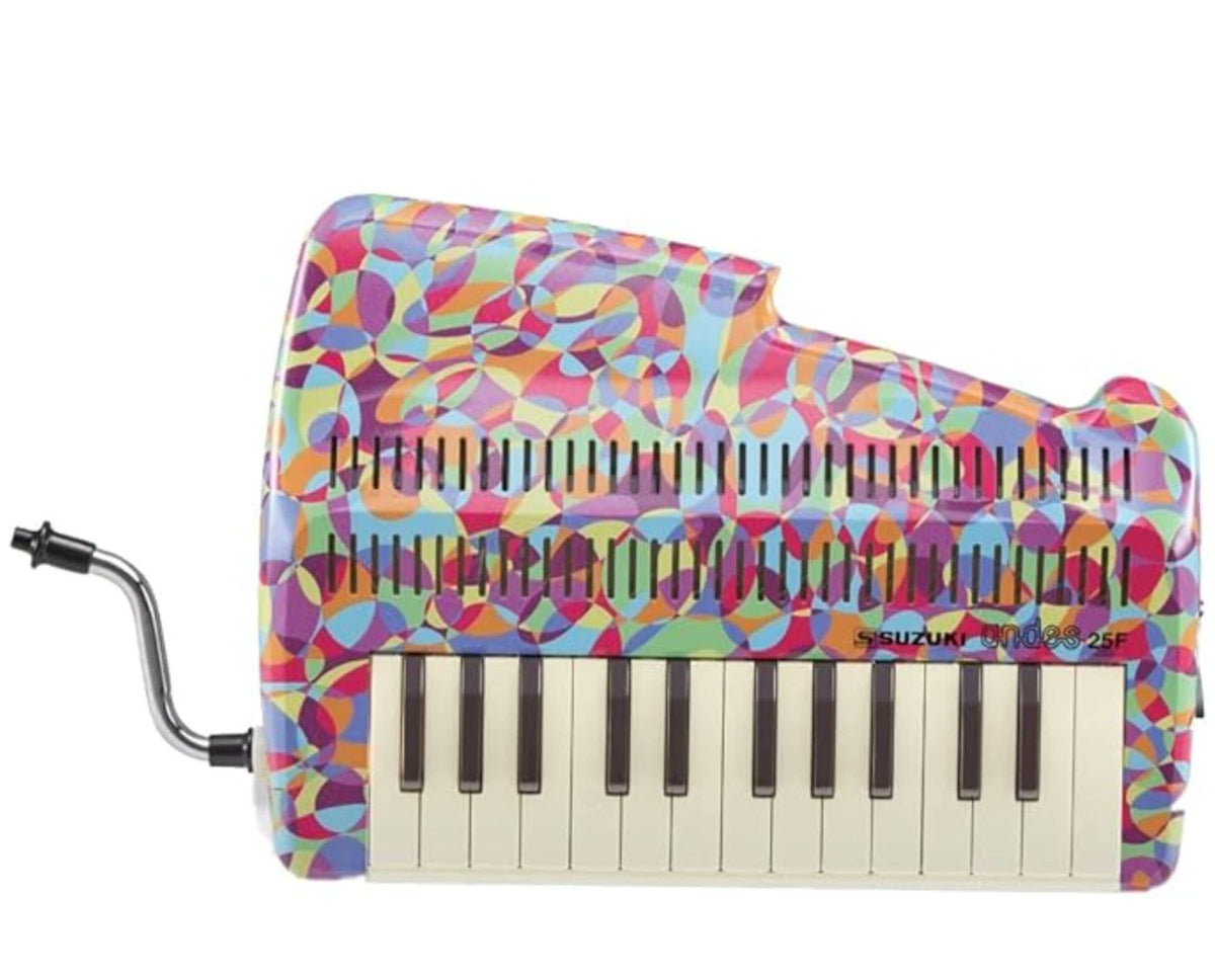 Suzuki Andes 25F LTD Edition 25 Key Recorder Keyboard Melodion Geometric