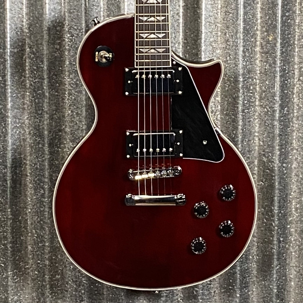 Westcreek Guitars Underdog LP Transparent Red Guitar #0110 Used