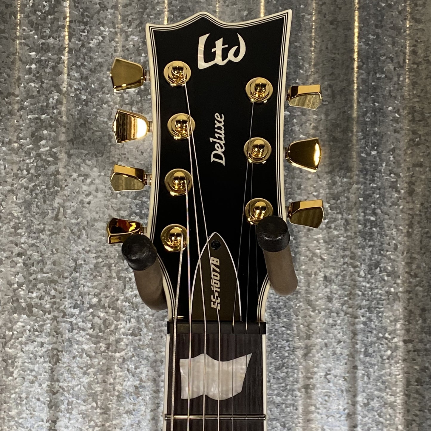 ESP LTD EC-1007B Evertune Baritone 7 String Black Guitar EC1007BETBLK #2054 Used