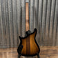 Kiesel M6 Tim Miller Semi Hollow Headless Black Burst Guitar & Bag #159557