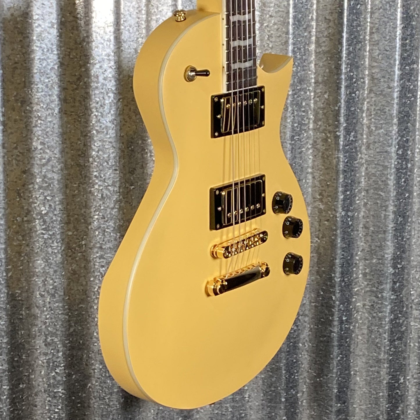 ESP LTD EC-256 Vintage Gold Satin Guitar EC256VGS #0127 Used