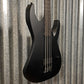 ESP LTD M-4 Black Metal Black Satin 4 String Bass LM4BKMBLKS1 #2076 Used